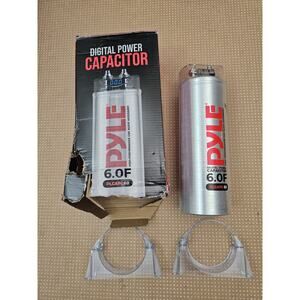 Pyle PLCAPE60 6.0 Farad Digital Power Car Audio Capacitor Accessory